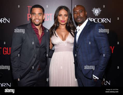 Michael Ealy Sanaa Lathan And Morris Chestnut Attends The The Perfect