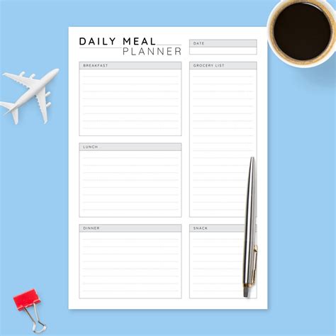Printable Food Diary Templates Download Pdf