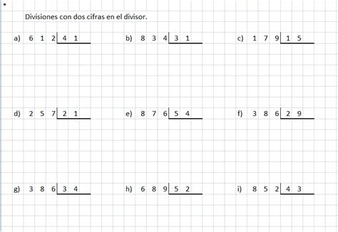 Grado 3° Salón Virtual Matemáticas División Por Dos Cifras En El Divisor