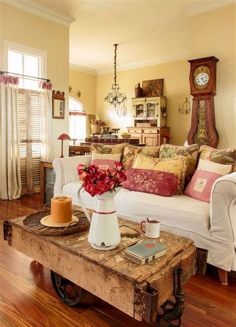 80 Amazing French Country Living Room Decor Ideas