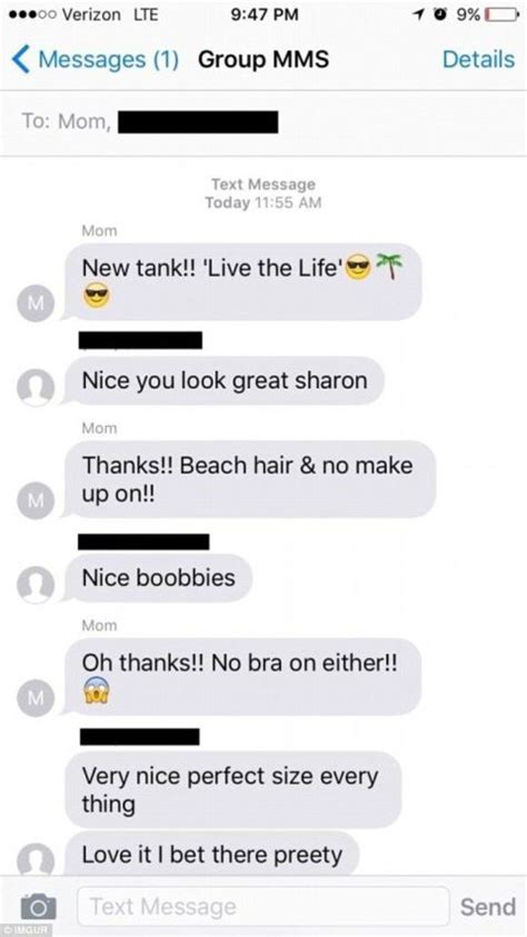 This Woman Received A Bunch Of Her Mom S Sexts After She Accidentally Invited Her Into A Group Chat