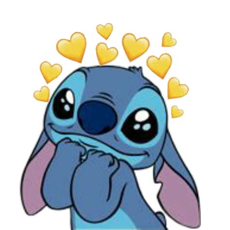 Cute Stitch Pictures With Hearts Now You Can Add 3 Buttons