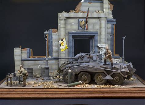 Diorama Scale Wwii Military Action Figures Starcraft Military