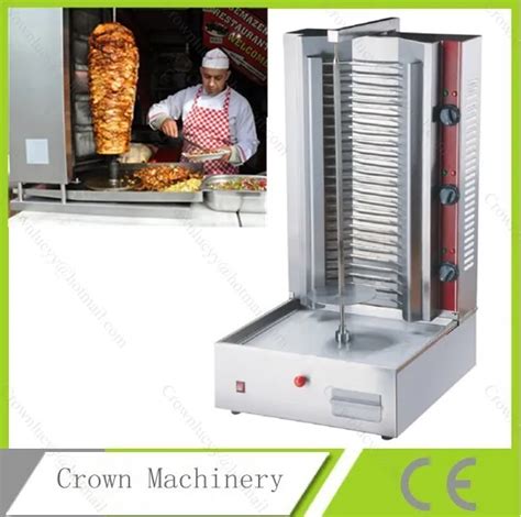 Electric Kebab Machine Rotary Meat Roaster Vertical Bbq Electric