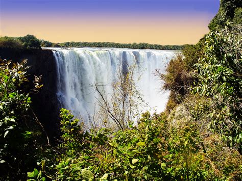 Les Chutes Victoria Victoria Falls Photos Du Zimbabwe