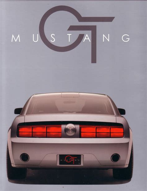 2003 Ford Mustang Gt Concept Brochure Usa Covers The New Flickr