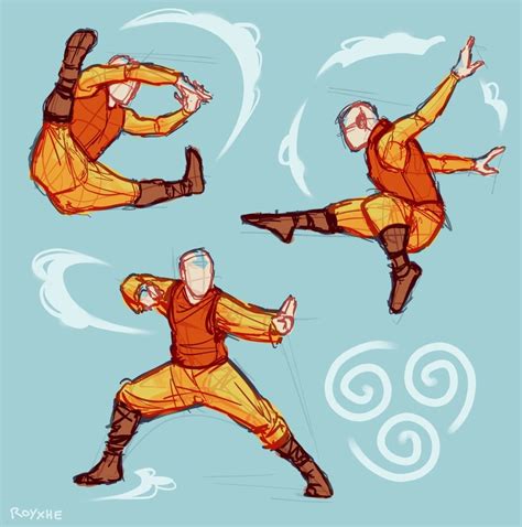 Aangs Airbending Moves Avatar Aang Avatar Legend Of Aang Avatar