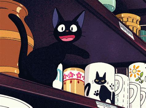 Jiji From Kikis Delivery Service Wears Many Hats Anime Black Cat