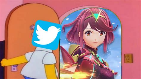 How Twitter Reacted To Pyra Mythra Smash Ultimate Meme Youtube