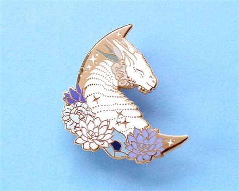 dragon enamel pin dragons mythical pin constellation faerie etsy pretty pins cool pins hard