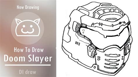 How To Draw Doom Slayer Helmet YouTube