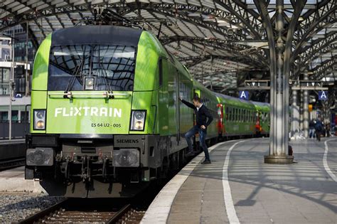 Der Tag Bahn Konkurrent Flixtrain Spricht Von Gutem Start N Tvde