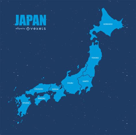 Japan map road cities airports maps japanese asia english detailed physical tourist ezilon wikia political mapsland relief. Japan Administrative Division Map - Vector Download