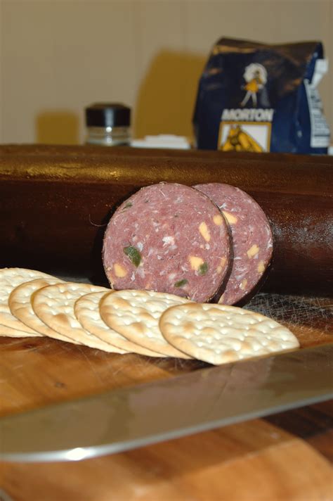 Jalapeño Cheese Venison Summer Sausage You Can Substitute Using The