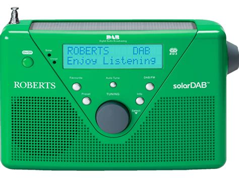 Roberts Solardab 2 Dab Radio Digital Grün Dabdab Radios Mediamarkt