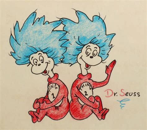 49 Theodor Dr Seuss Geisel 1904 1991 Color Sketch