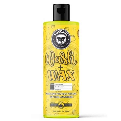 Foxcare Wash Wax Auto Wash Shampoo 500 Ml Car Wash Shampoo Auto