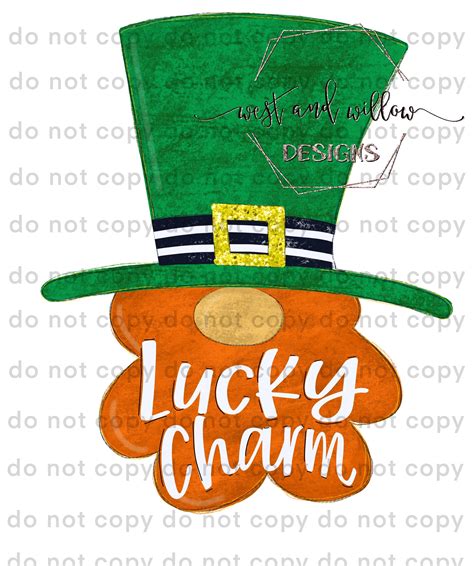 Lucky Charm Leprechaun Cute Leprechaun St Patricks Day St Etsy