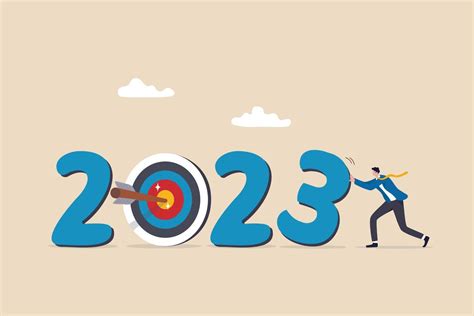 Year 2023 Business Target New Year Resolution Or Challenge To Achieve
