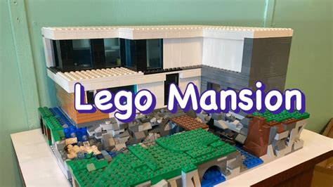 Lego Mansion Moc Youtube
