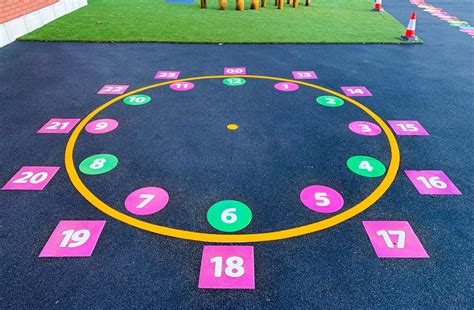 Playground Markings In Kent Thermoplastic Markings