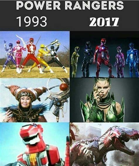 Power Rangers Funny Power Rangers Timeline Power Rangers Movie 2017
