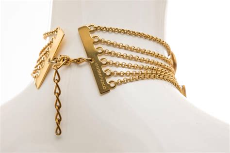 Dolce And Gabbana Runway Gold Tone Sex Choker Necklace Spring 2003 At 1stdibs Dolce And