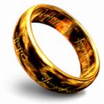 Lord Rings Transparent Ring Icon Tolkien Lotr