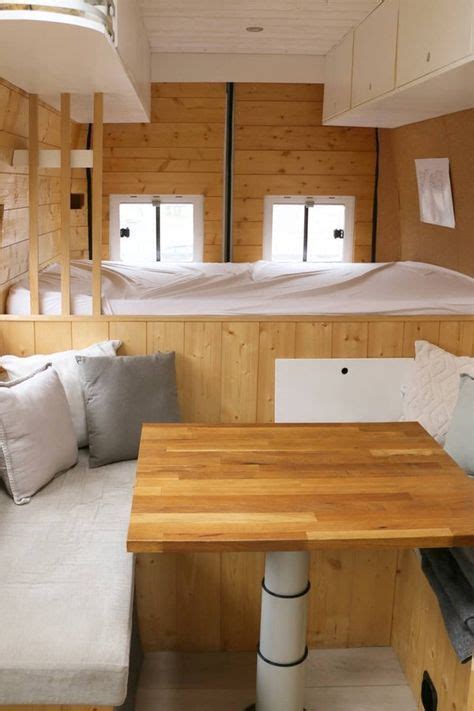 Box Truck Camper Layout 25 Ideas Van Life Build A Camper Van Van Home