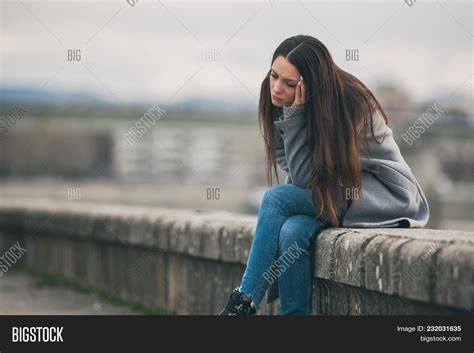 Young Lonely Depressed Image And Photo Free Trial Bigstock