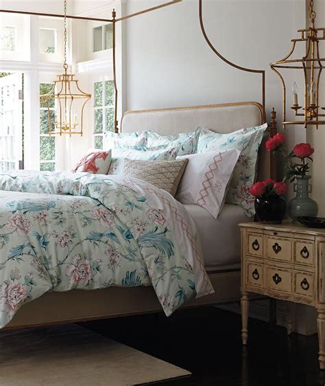 Home Style Frontgate Chinoiserie Bedding Chinoiserie Chic