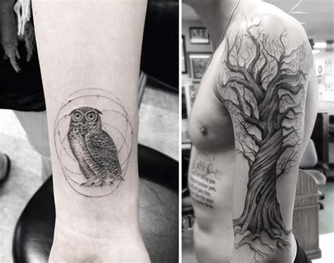 Woo for game of thrones star emilia clarke | photo: These Geometric Tattoos By Dr. Woo Are Amazing
