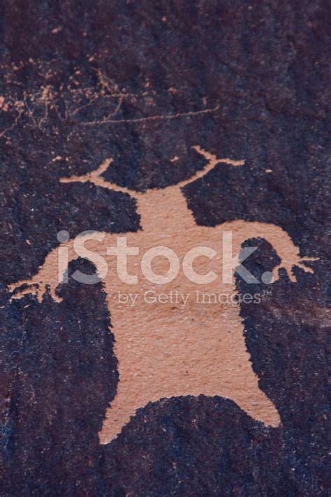 Petroglyphs At Newspaper Rock Indian Creek Utah Stock Photo Royalty