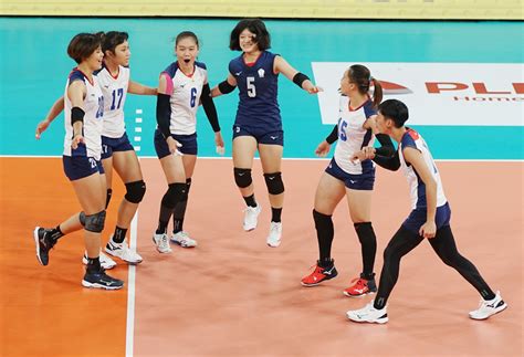 Womens Volleyball Asian Cupchinese Taipei Womens Volleyball Team