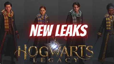 New Hogwarts Legacy Leaks No Wand Customisation All House Robes