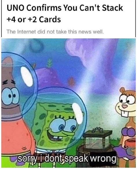 Caption your own images or memes with our meme generator. 28++ Uno Memes Spongebob - Factory Memes