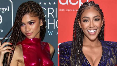 Celebrities Rocking Braids For Summer 2021 Zendaya And More Hollywood Life