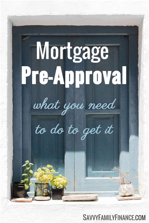 Maybe you would like to learn more about one of these? Mortgage Pre-Approval: What You Need to Do | Preapproved mortgage, Home improvement loans ...