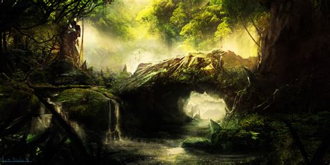 Fantasy Forest By Kevsanlevsan On Deviantart