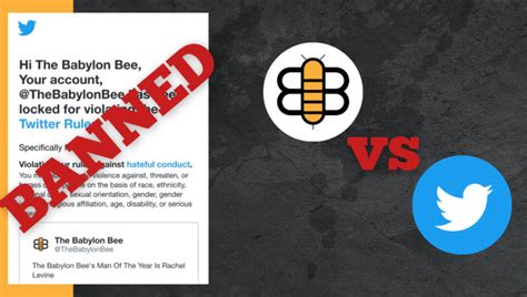 Twitter Suspends The Babylon Bee Babylon Bee