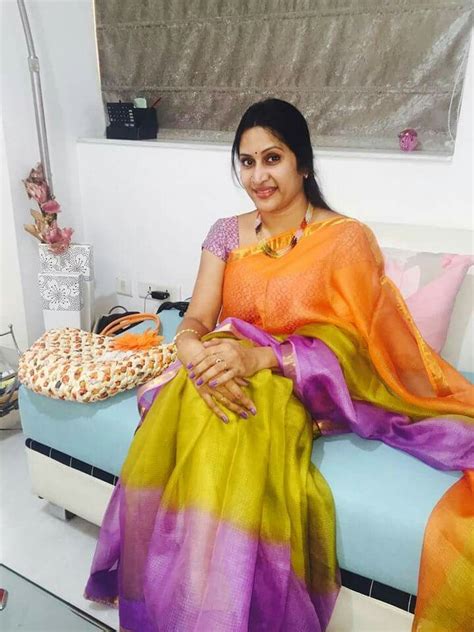 Madhuri Atluri Fancy Sarees Party Wear Saree Models Indian Designer
