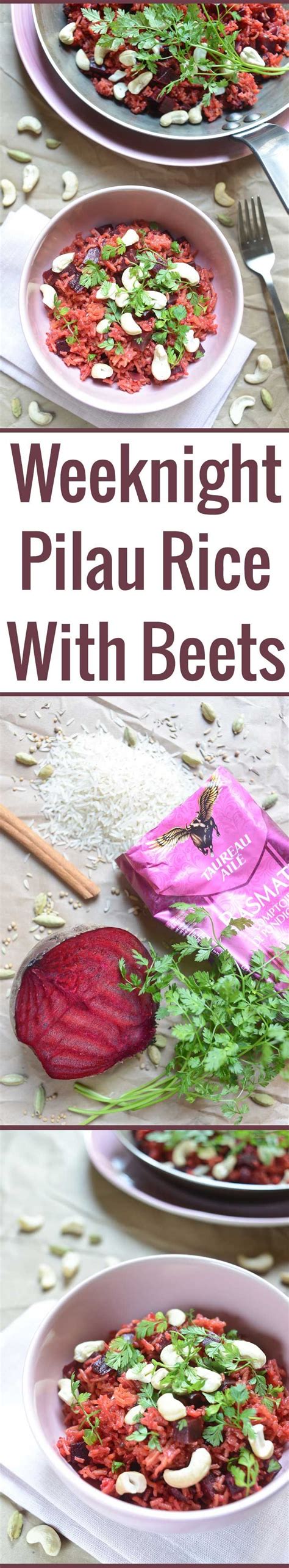 Spiced Pilau Rice With Beets Recipe Chocolate Zucchini Recipe