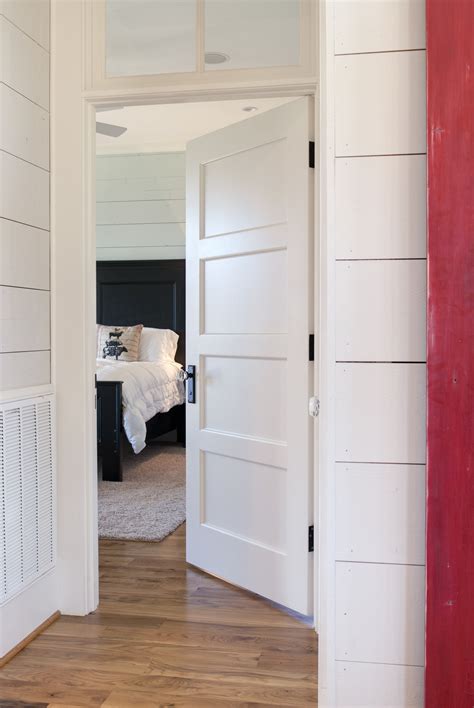 Bedroom Modern Door Design White Home Design Info