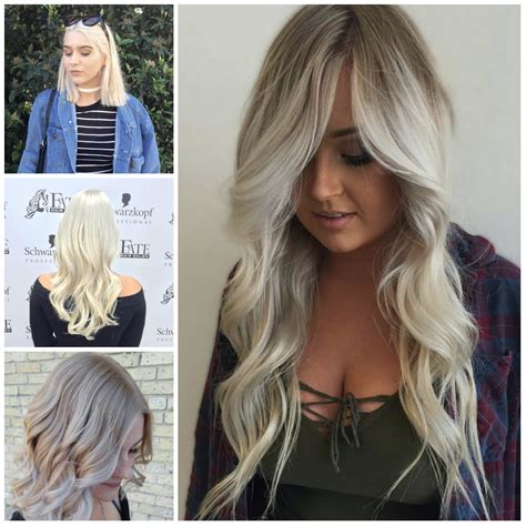 White Blonde Hair Color Ideas 2019 Haircuts Hairstyles