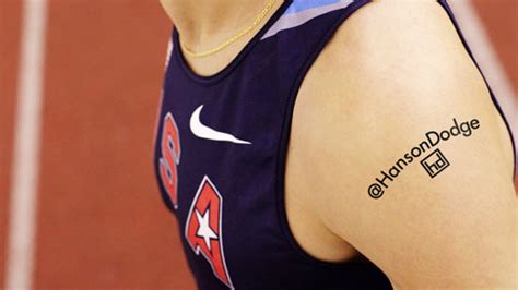 So he covers it up to make a point. An Olympian's Shoulder: Best Ad Space Ever? | Inc.com
