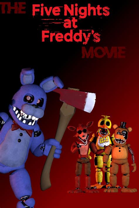 Sfmfnaf The Five Nights At Freddys Movie Poster Fan Made R