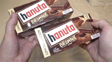 Bei unserer social media seite kam diese sehr gut an. hanuta tastes now like brownie - YouTube