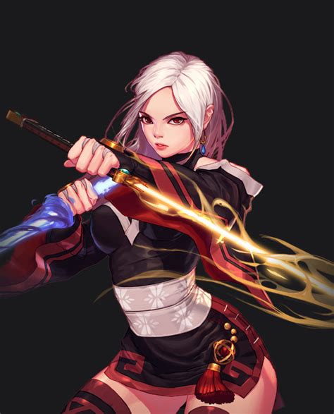 Female Slayer Dungeon Fighter Online