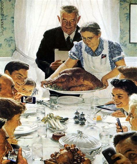 Norman Rockwell 1943freedom From Want Vintage Etsy Norman Rockwell