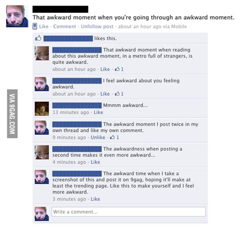 Awkward Facebook 9gag